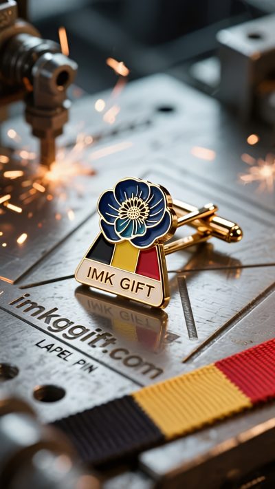 in987-Black-Gold-and-Deep-Red-Eternal-Spring-in-Cufflinks